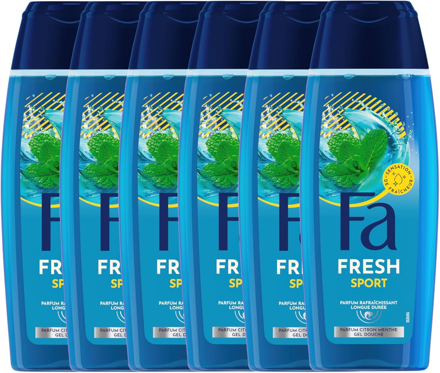 Fa Men Active Sport Revitalizsing żel pod prysznic 250 ml, 6 sztuk (5.25 PLN/sztuka)