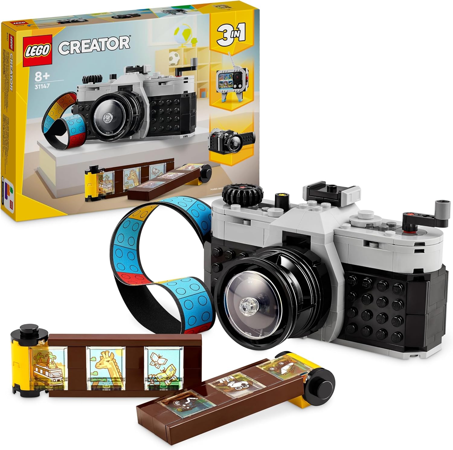 Klocki LEGO Creator 3in1 Retro Camera Toy, 31147