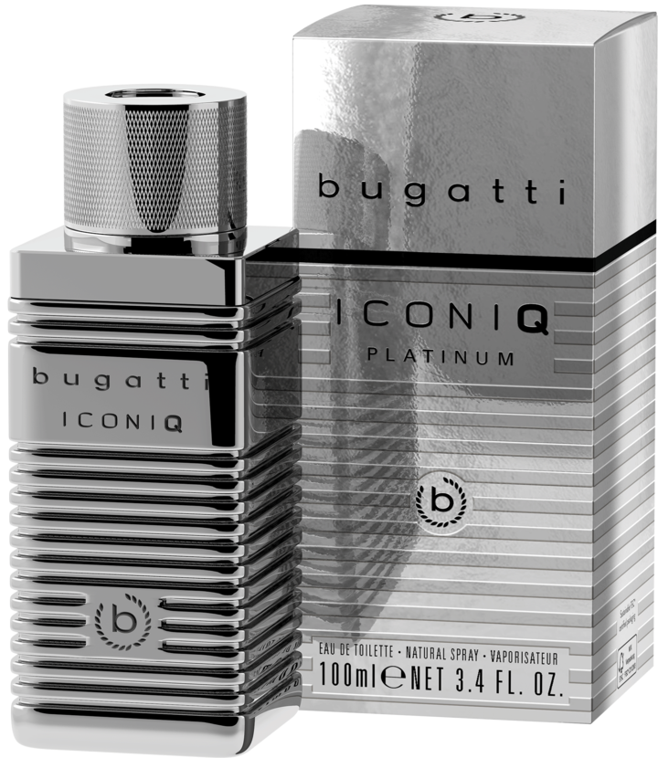 Bugatti Iconiq Platinium Woda toaletowa dla mężczyzn, 100 ml