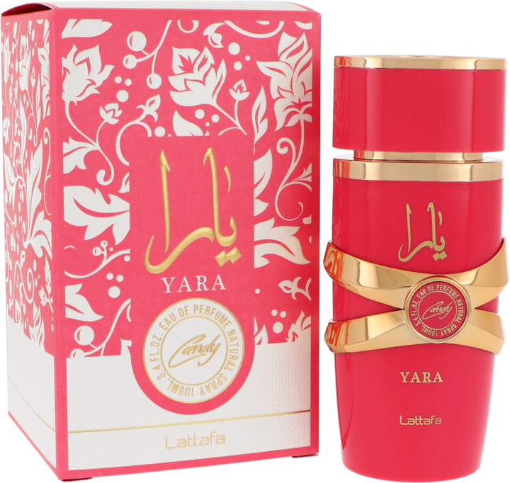 Lattafa Yara Candy Woda perfumowana dla kobiet, 100 ml