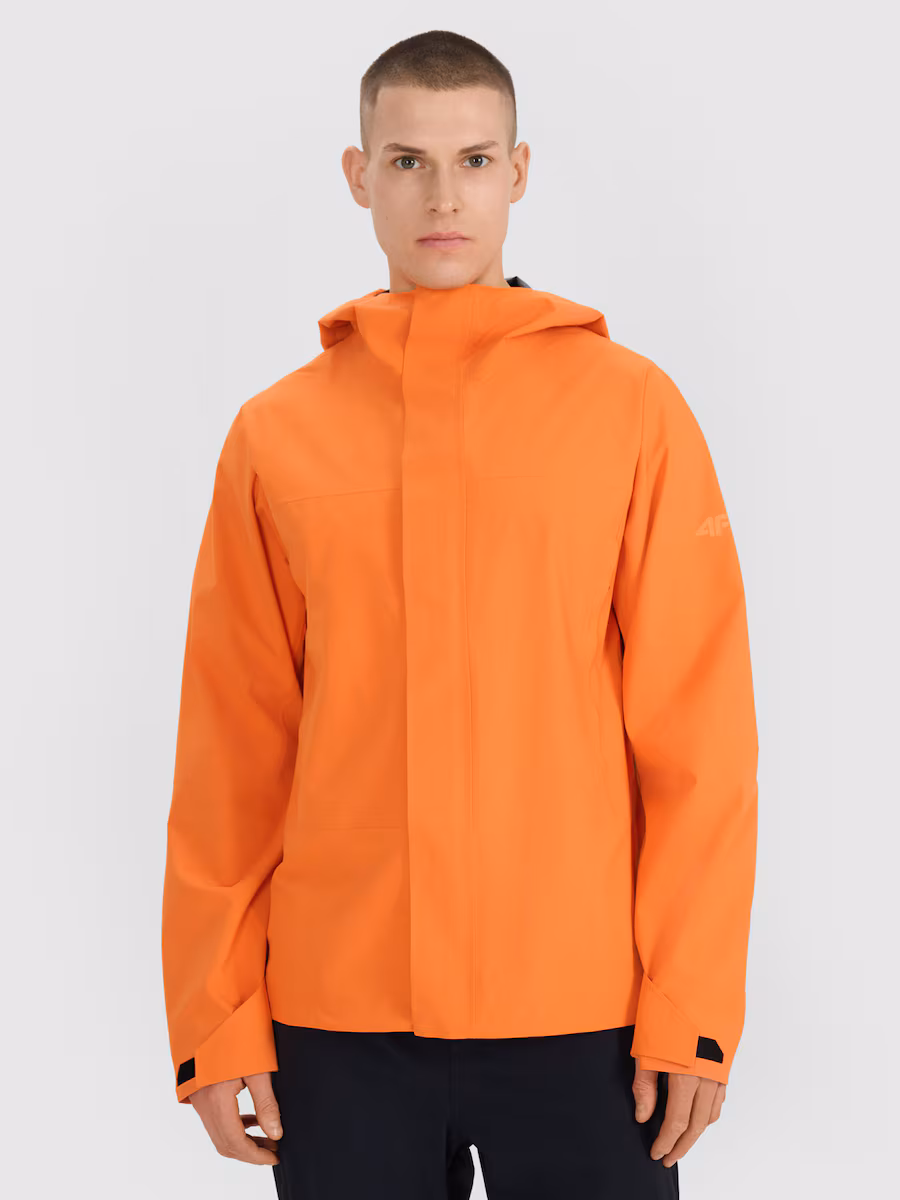 Kurtka trekkingowa membrana 4F, 15000, męska - pomarańczowa, rozm. XL-3XL