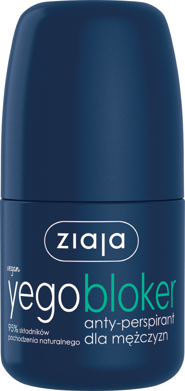 Ziaja Yego Bloker Antyperspirant w kulce, dla mężczyzn, 60 ml