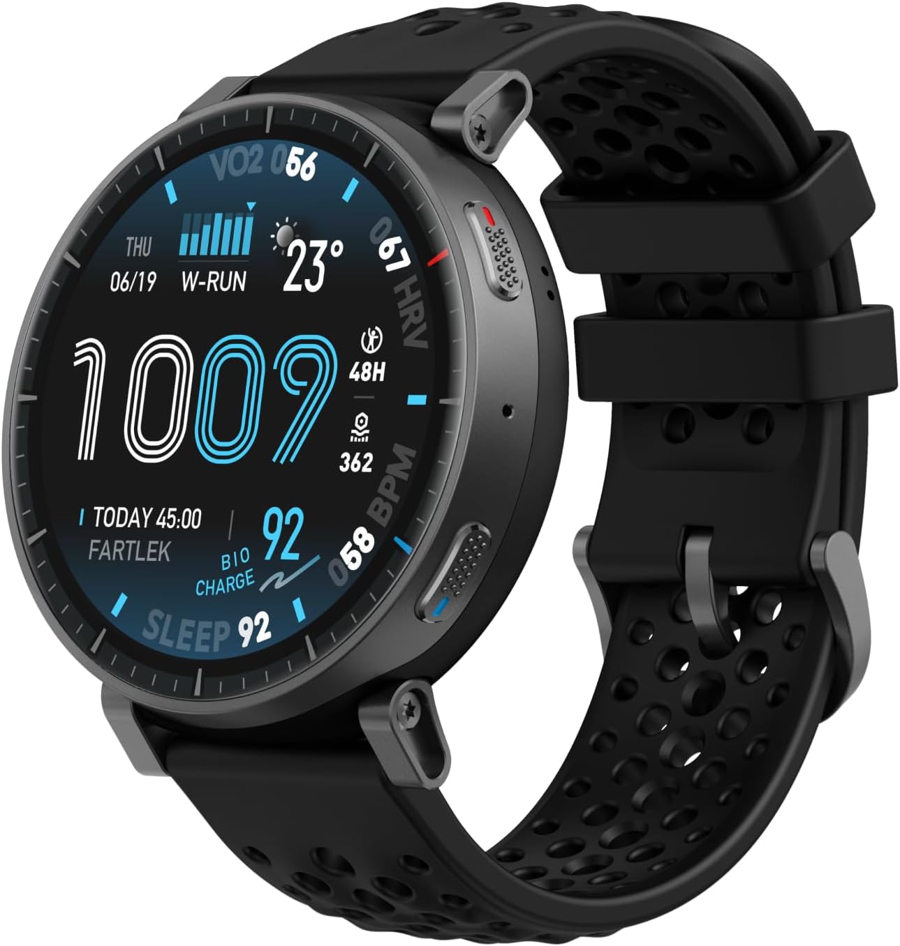 Amazfit Active Max 48mm Smartwatch 1,5" AMOLED, NFC, GPS, 4GB, 5 ATM