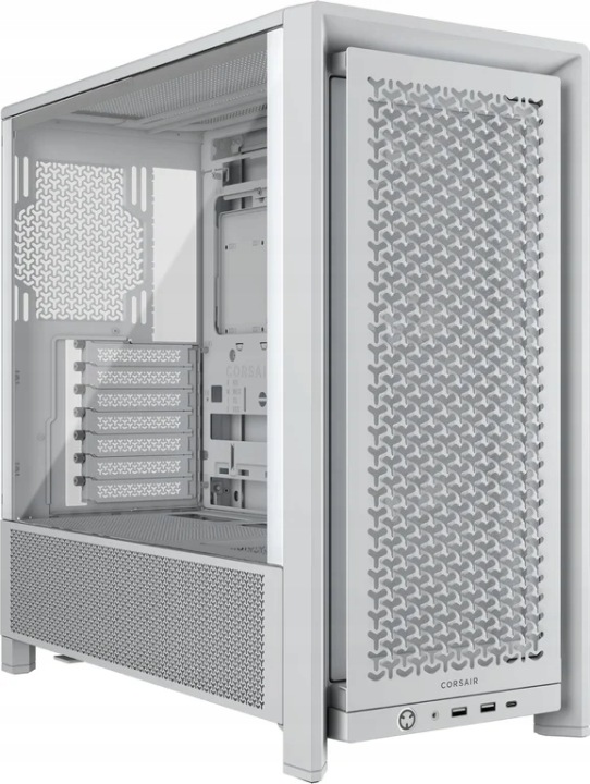 Corsair FRAME 4000D RS (3 white fans) Miditower - Biały