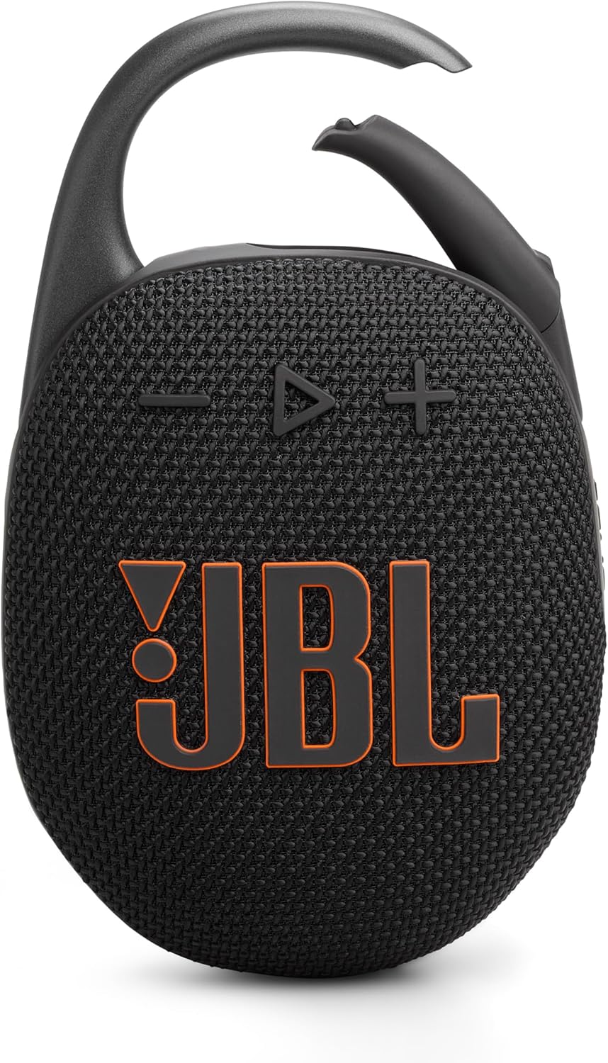 JBL Clip 5 Przenośny Bezprzewodowy Głośnik Bluetooth,Wodoodporny i Pyłoszczelny IP67, do 12 H