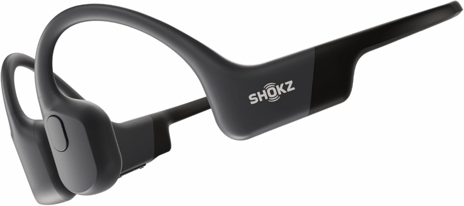 Słuchawki SHOKZ OpenRun z przewodnictwem kostnym, bezprzewodowe, wodoodporne IP67