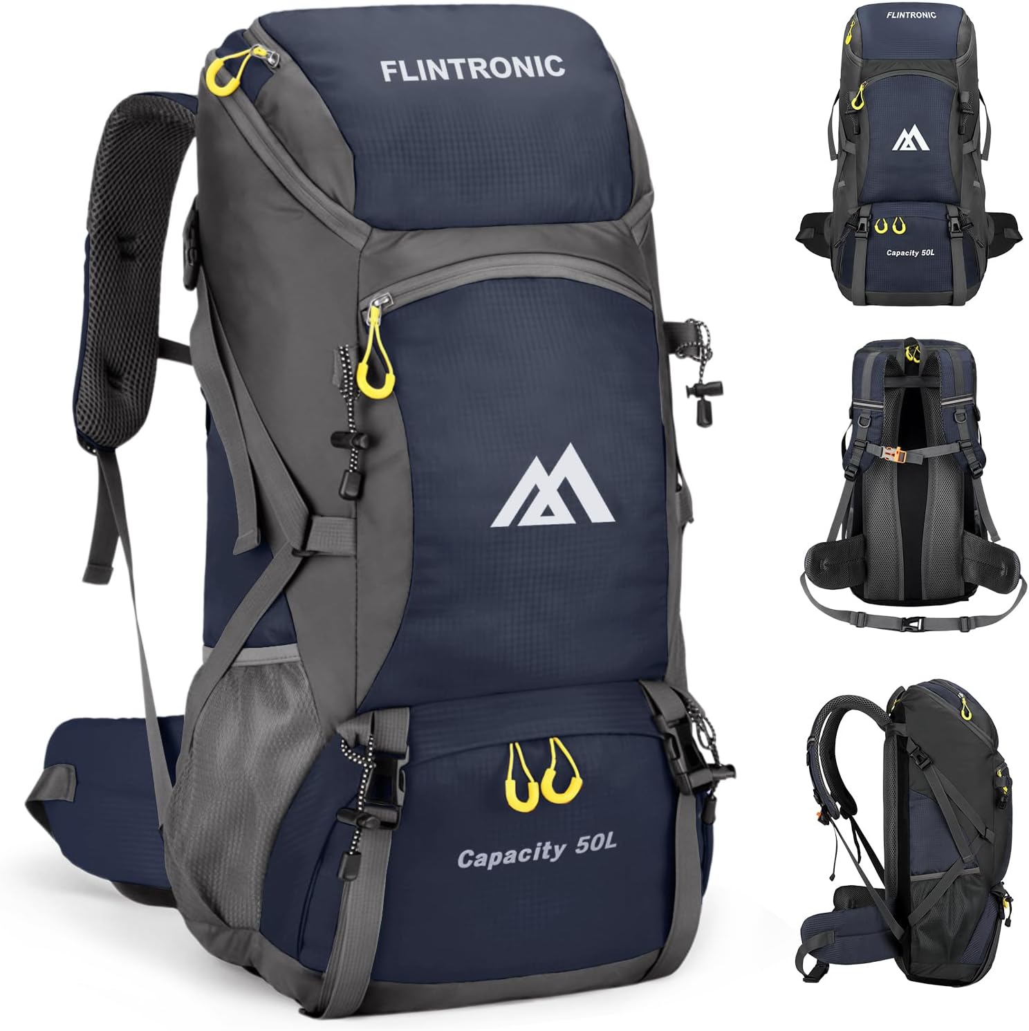 Flintronic, 50L, Plecak turystyczny, lekki, wodoodporny