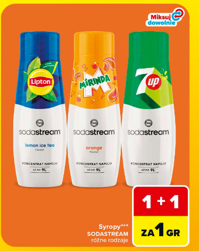 SodaStream Syrop Mirinda, 440 ml (przy zakupie 2 op.)