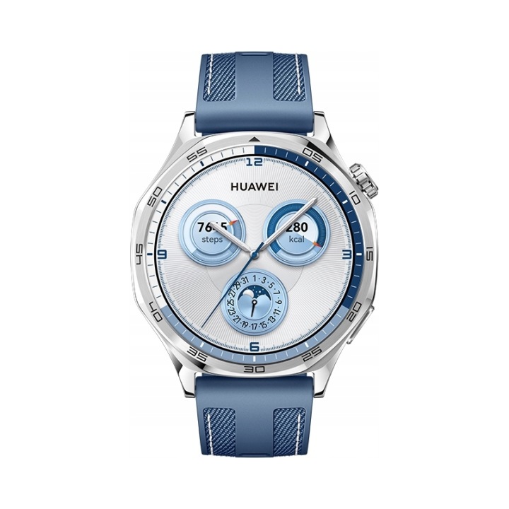 Smartwatch Huawei Watch GT 5 46mm VLI-B19 Bluetooth 5 ATM NFC Blue - od CSKrakow