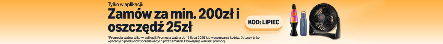 RABAT 25 PLN przy zakupach za min. 200 PLN - AMAZON