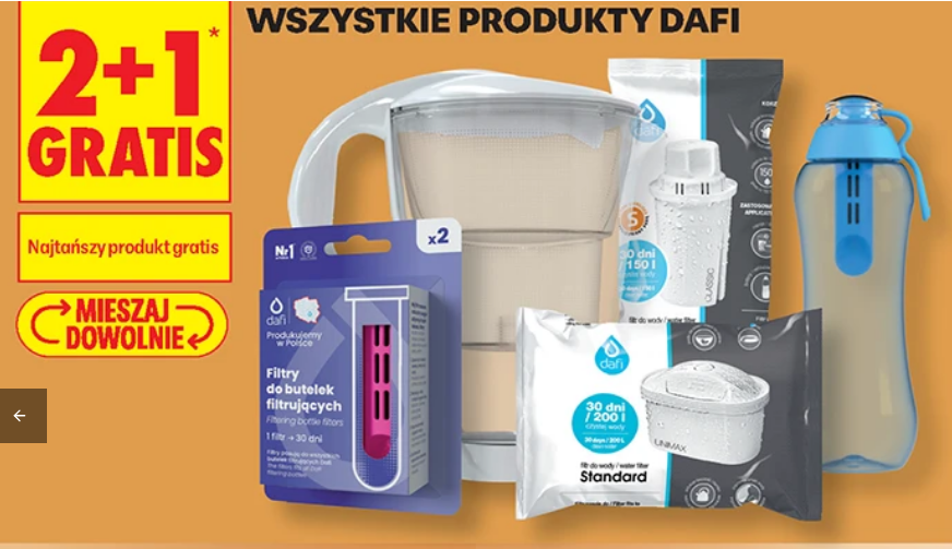 Wszystkie produkty Dafi (2+1 GRATIS)