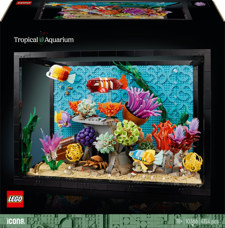 Klocki LEGO Ikony 10366 Tropikalne Akwarium - od MARBIAToyStore