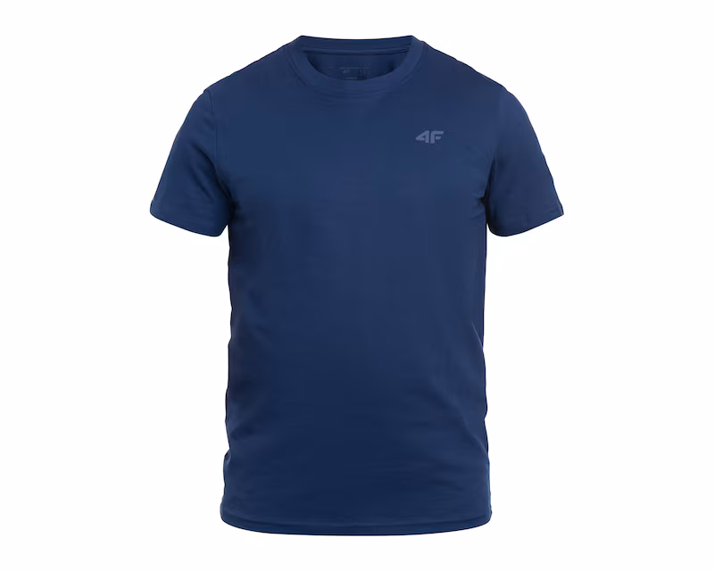 Koszulka T-shirt 4F M2256 - Granatowa, szara lub biała, rozm. S, M, L, XL