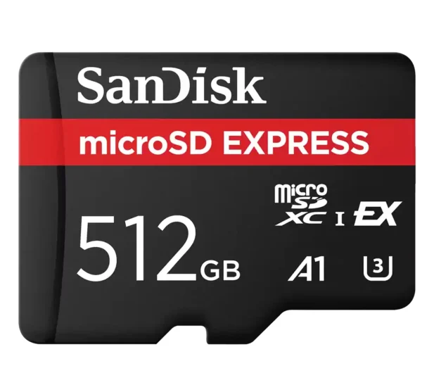 Karta pamięci Sandisk EXPRESS microSDXC 512GB (880/650 MB/s) EX C10 U3 UHS