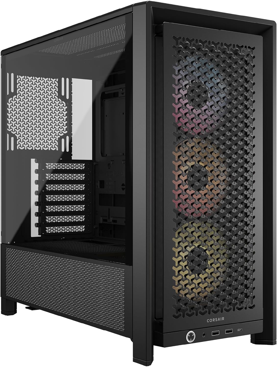 CORSAIR FRAME 4000D RS ARGB Modułowa Mid–Tower ATX Obudowa – Czarny