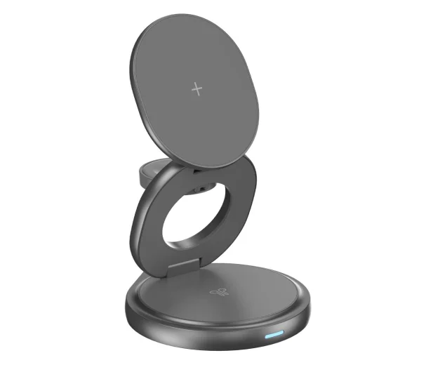 Ładowarka Silver Monkey MagCharger 3in1 foldable travel charging station B