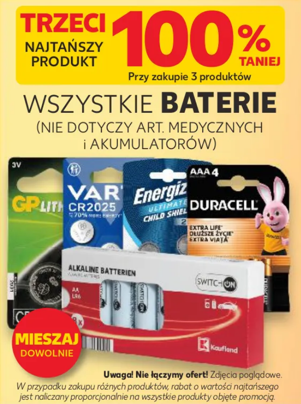 Baterie GreenCell, 36 szt., AA lub AAA (0.27 PLN za sztukę)