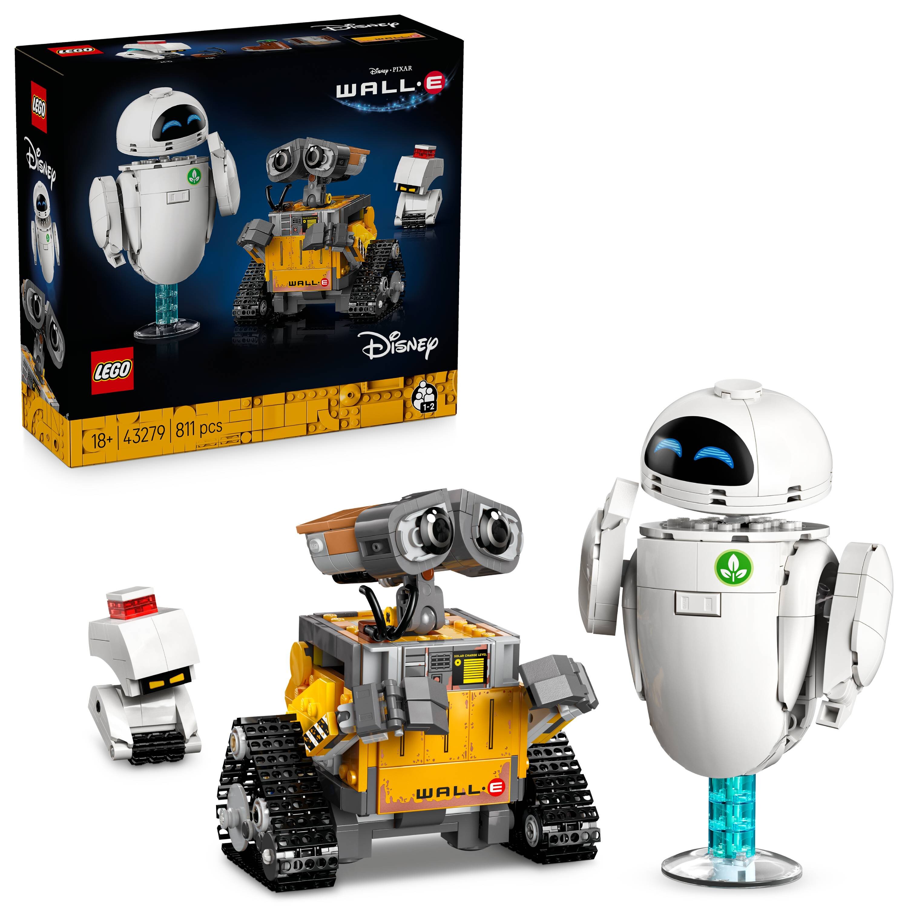 Klocki LEGO 43279 Disney Pixar Wall-E i Ewa