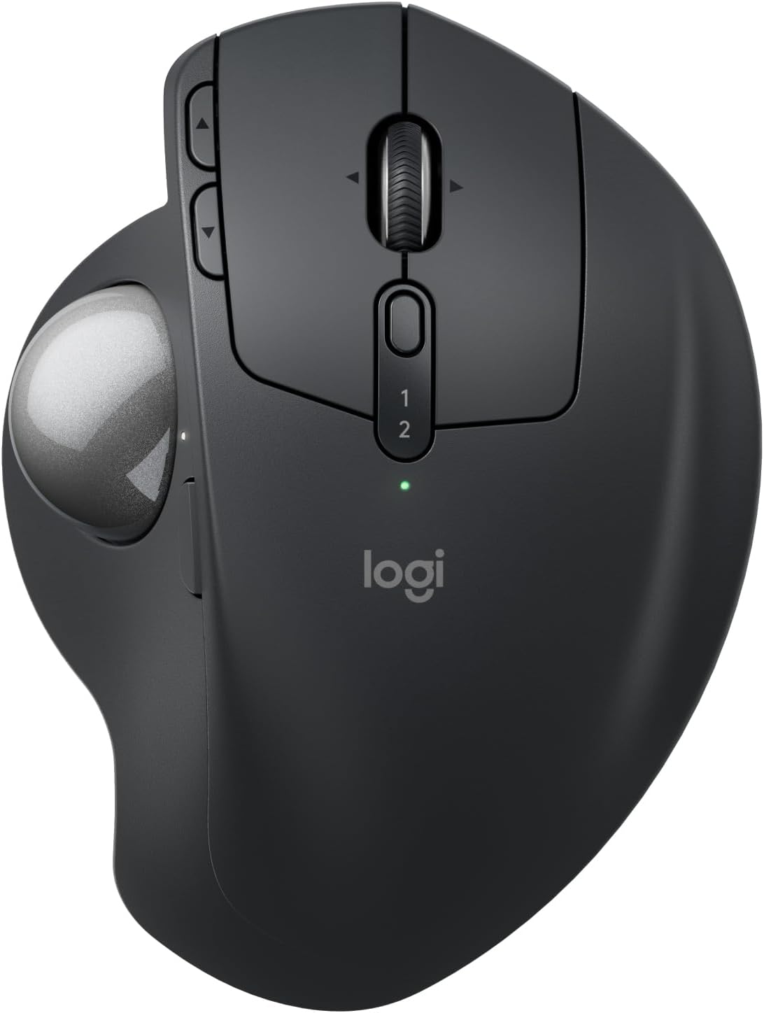 Logitech MX Ergo S, bezprzewodowa mysz z trackballem, ergonomiczna, akumuatorowa
