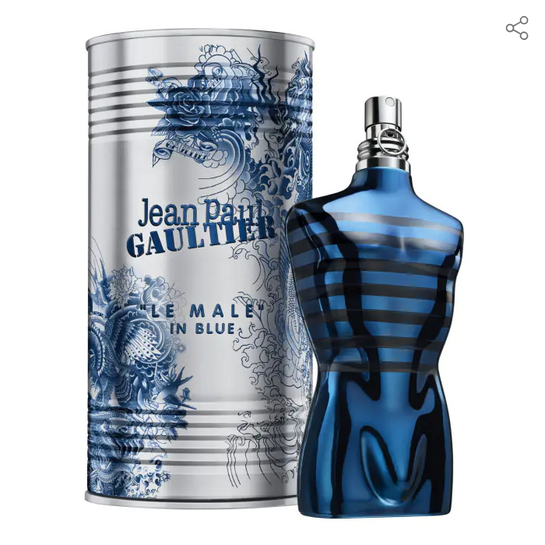 Jean Paul Gaultier Le Male In Blue Eau de Parfum Perfumy dla mężczyzn, 125 ML