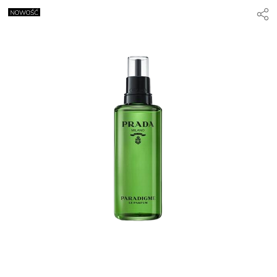 Prada Paradigme Le Parfum Perfumy dla mężczyzn, 150 ML - uzupełnienie