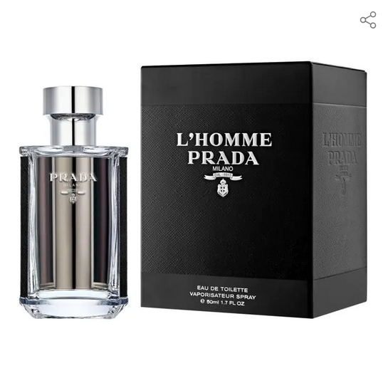 Prada L'Homme EDT Wody toaletowa dla mężczyzn, 100 ML