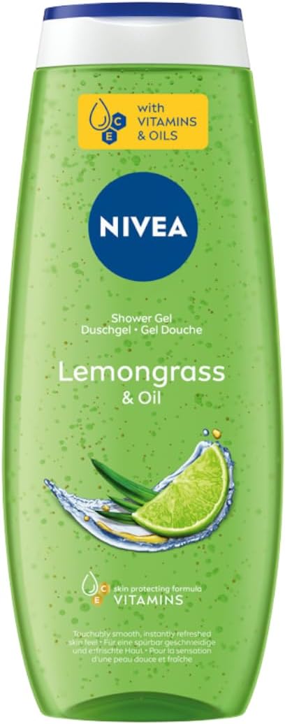 NIVEA Lemongrass & Oil Odświeżający żel pod prysznic, 500 ml