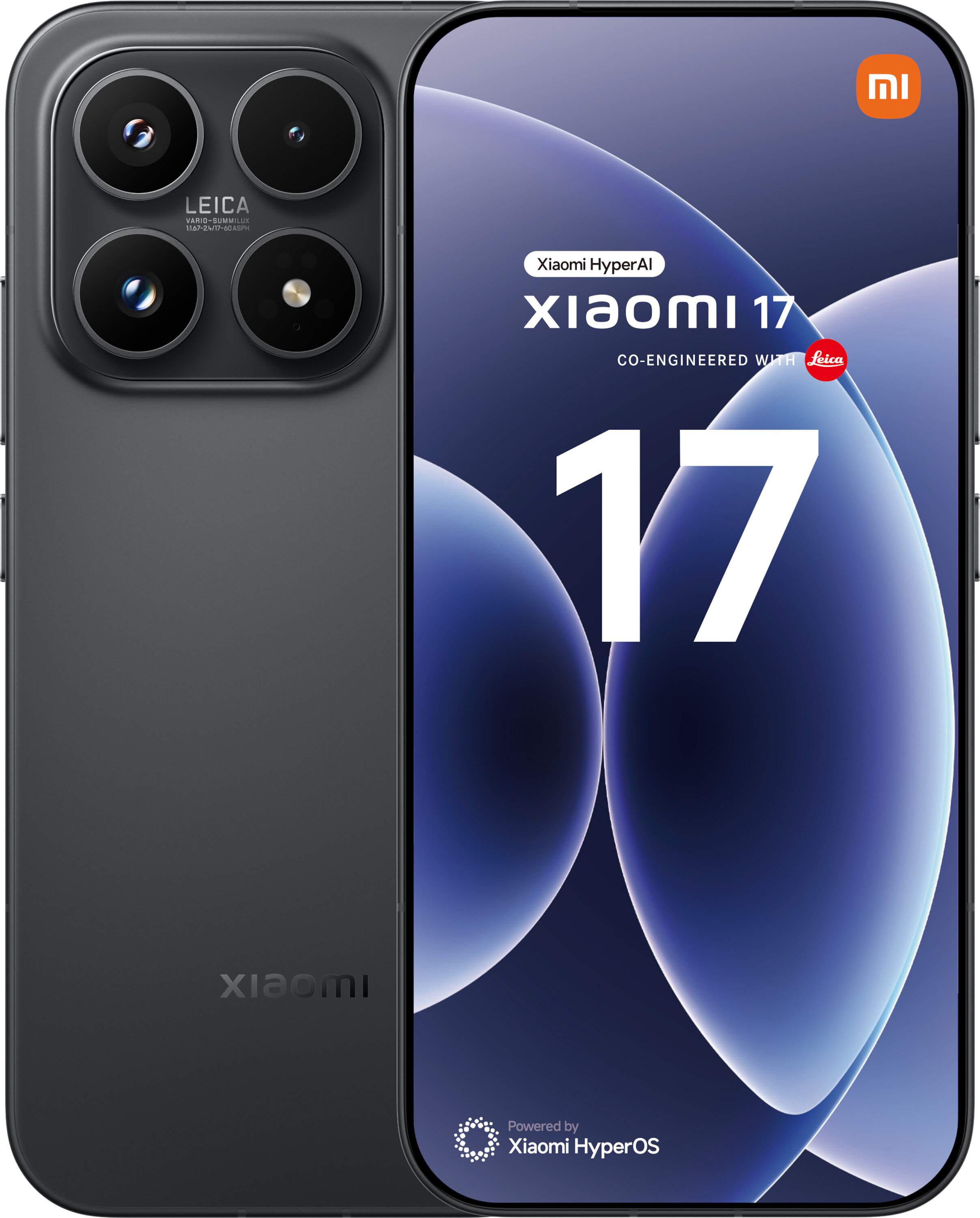 Smartfon XIAOMI 17 5G 12/512GB 6.3" 120Hz Czarny