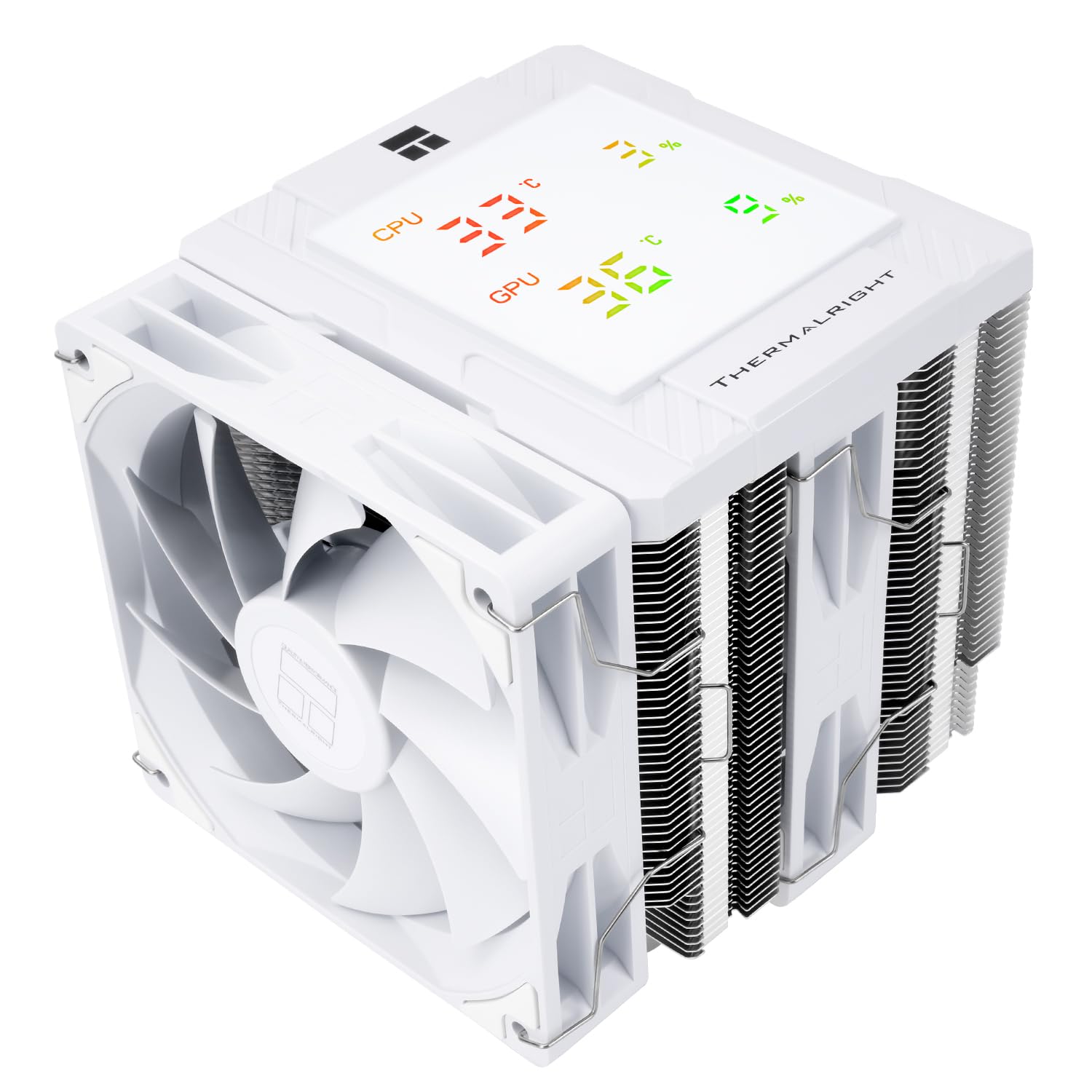 Chłodzenie procesora Thermalright TR Peerless Assassin 120, cyfrowy ekran temp.