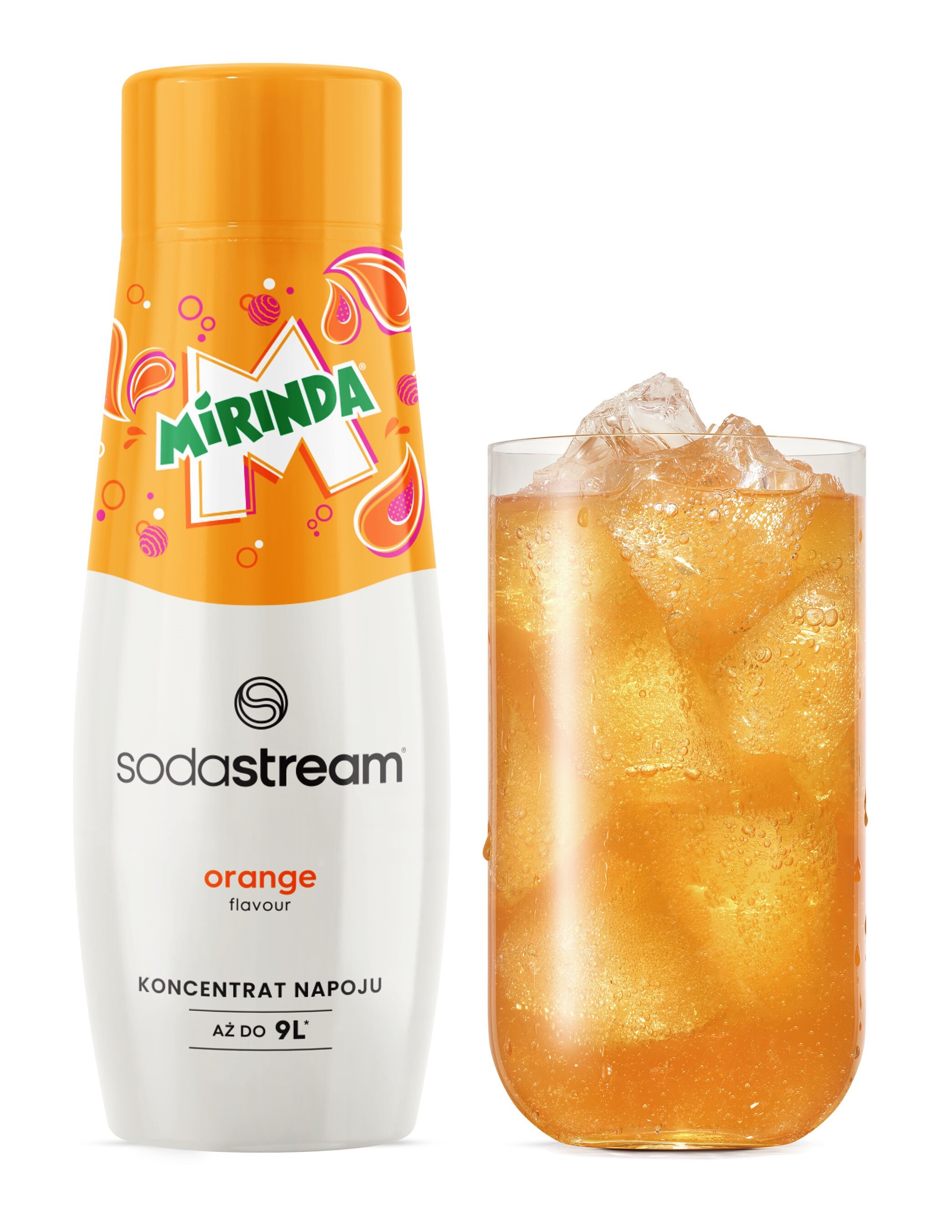 Syrop do saturatorów SODASTREAM Mirinda, 440 ml (przy zakupie 2 szt.)