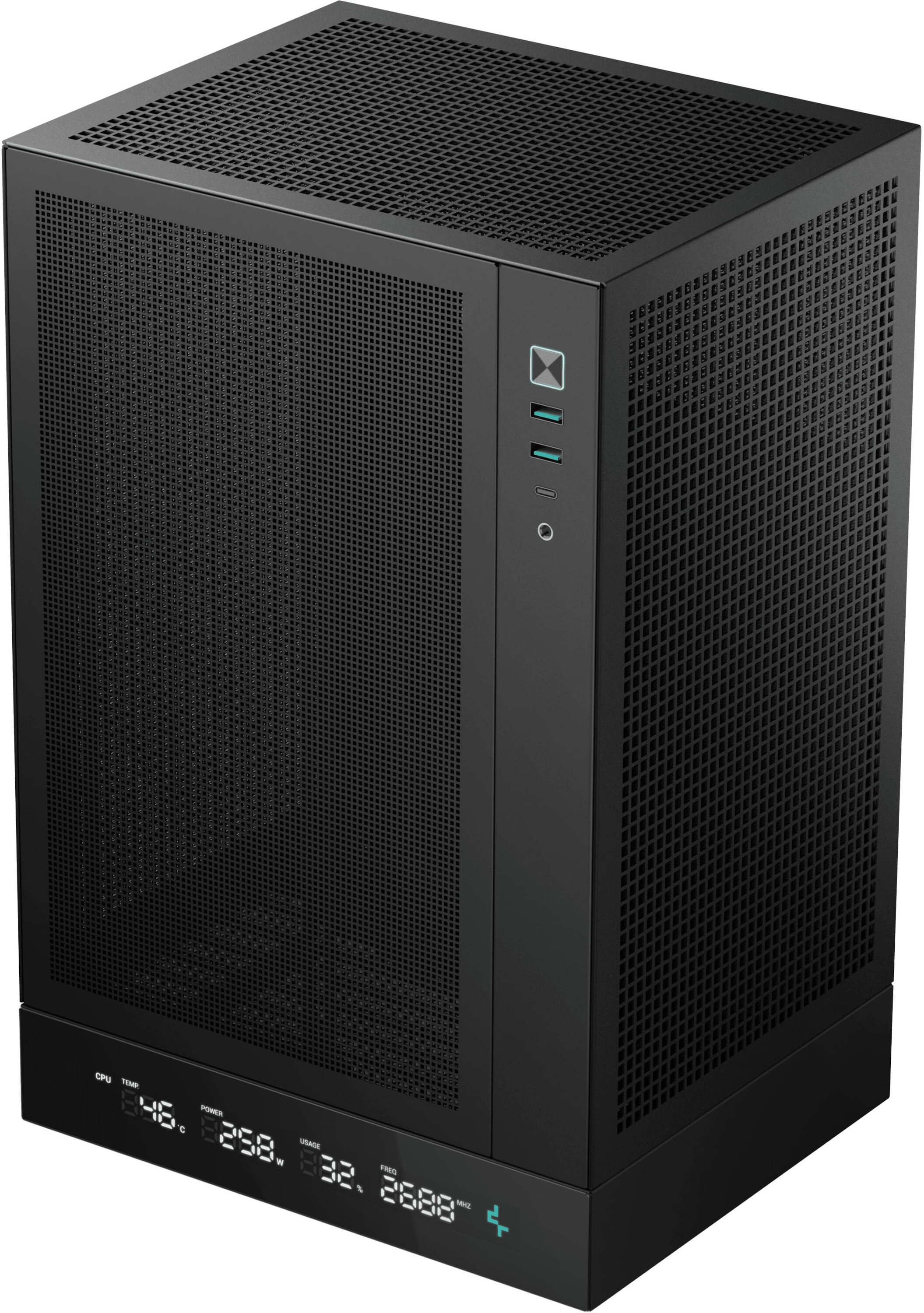 Obudowa DEEPCOOL CH170 Digital Czarny