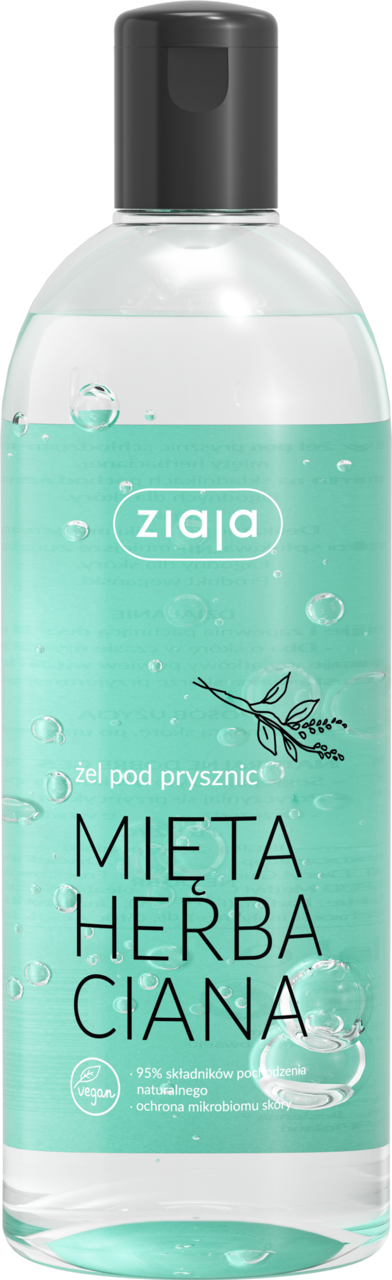 Ziaja Żel pod prysznic, Mięta Herbaciana 500 ml, różne rodzaje