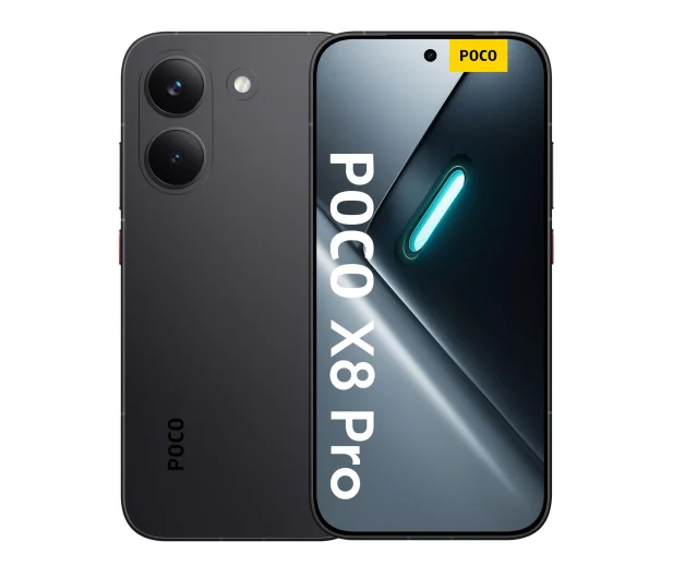 Xiaomi POCO X8 Pro 12/512GB Black 6500mAh + głośnik Tronsmart BANG 2 CZARNY za 1 GROSZ