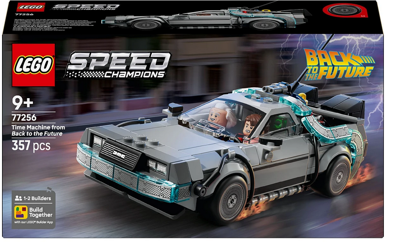 Klocki LEGO Speed Champions Wehikuł czasu z Powrotu do przyszłości 77256