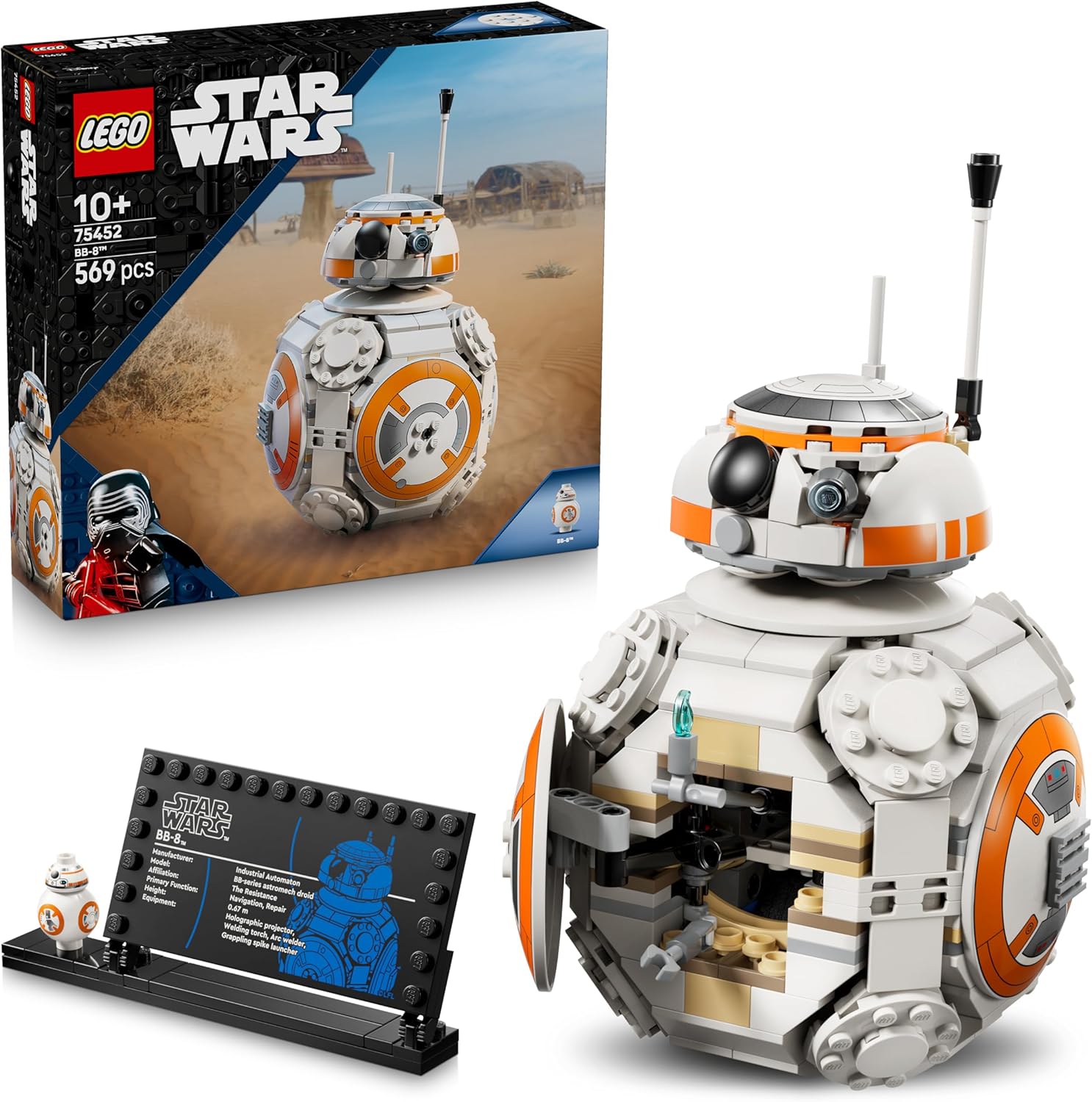 Klocki LEGO Star Wars 75452 Astromech-Droid BB-8