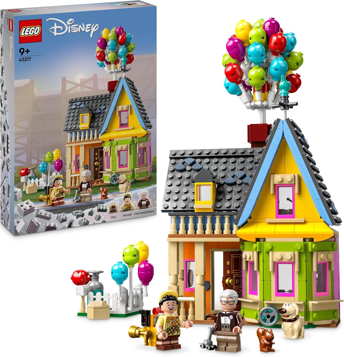 Klocki LEGO ǀ Disney Dom z bajki „Odlot” 43217