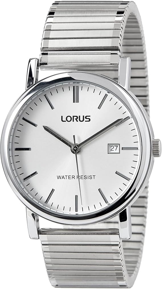 Lorus Damski analogowy zegarek kwarcowy z metalową bransoletką RG855CX5