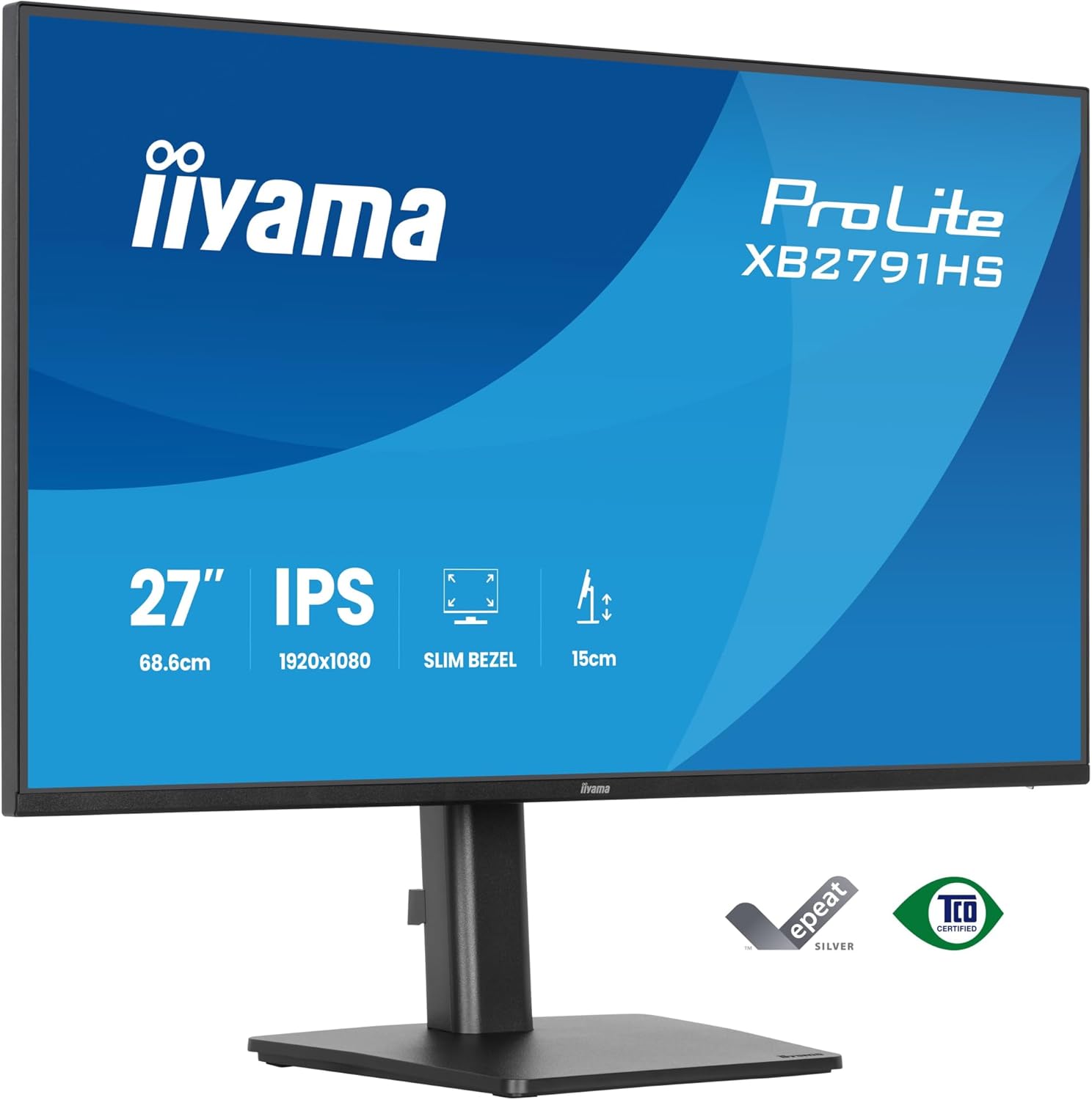 Iiyama ProLite XB2791HS-B1 - LED-Monitor - 68,6 cm (27") - Kl.energ. C