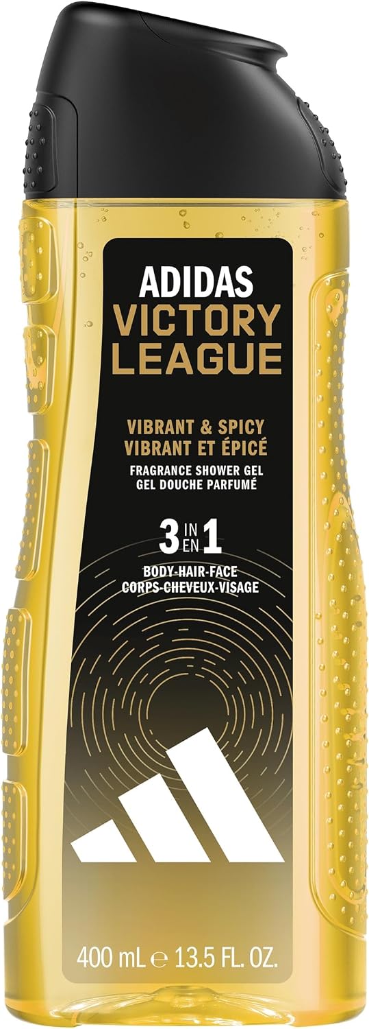 Adidas, dla mężczyzn żel pod prysznic VICTORY LEAGUE, 400 ml
