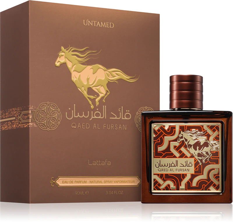 Lattafa Qaed Al Fursan Untamed woda perfumowana unisex, 90 ML