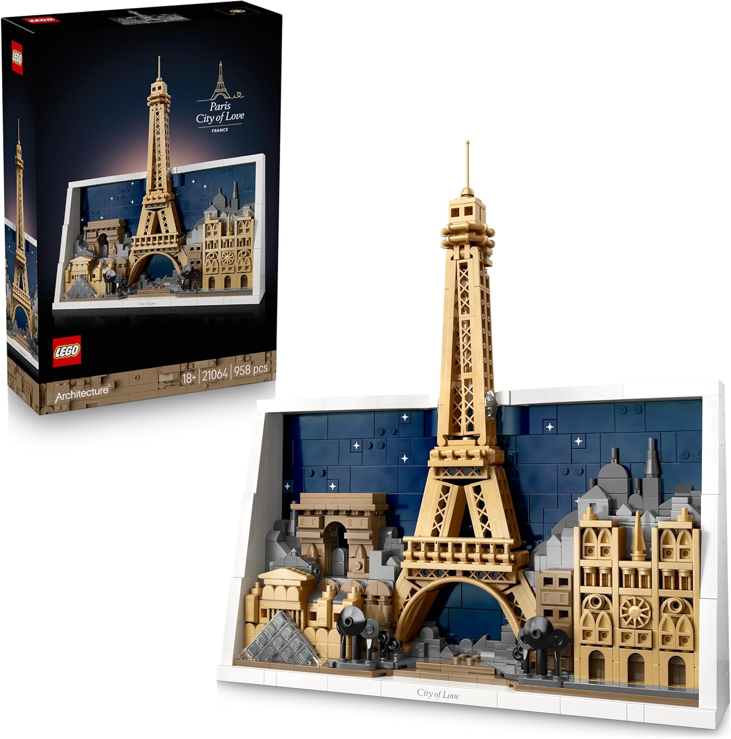 LEGO Architecture Paryż — miasto miłości 21064