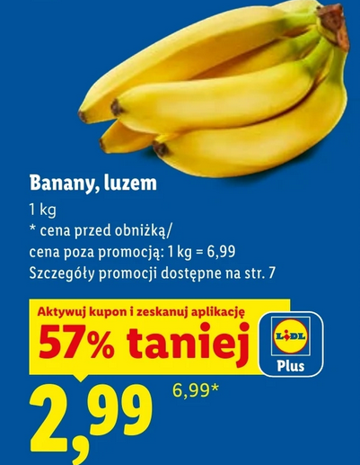 Banan, luzem 1 KG