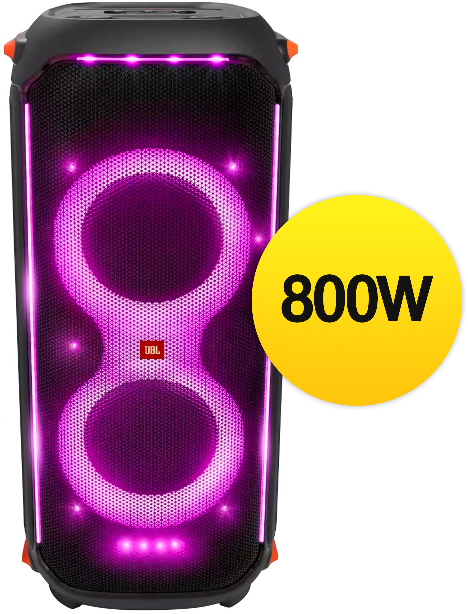 Power Audio JBL PartyBox 710, 800W, Bluetooth, Wejście mikrofonowe i gitarowe, Wejście USB, Aplikacja PartyBox, IPX4