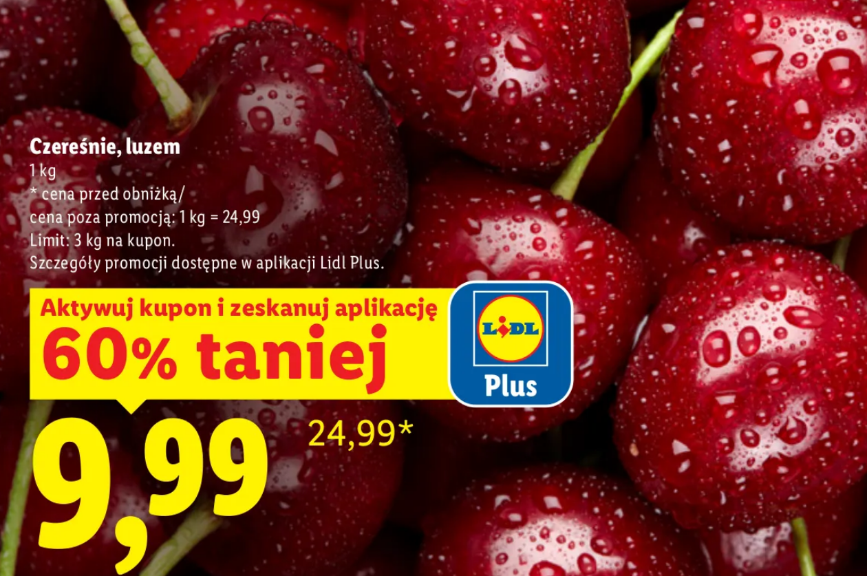 Czereśnie, luzem, na wagę, 1KG