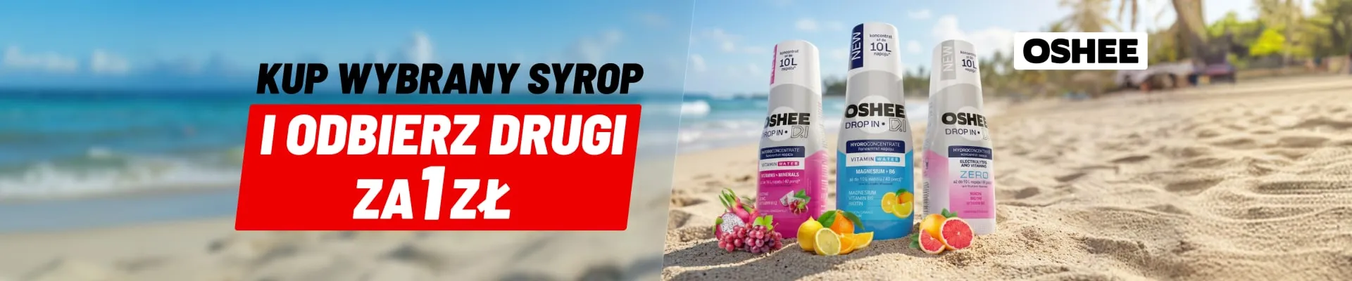 KUP wybrany syrop OSHEE i odbierz DRUGI za 1 PLN - Media Expert (cena przy zakupie 2 op)