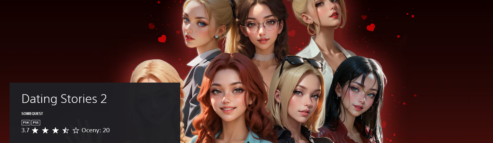 DARMOWA GRA Dating Stories 2 SOMEQUEST, PL, (PS4/PS5) - PlayStation Store