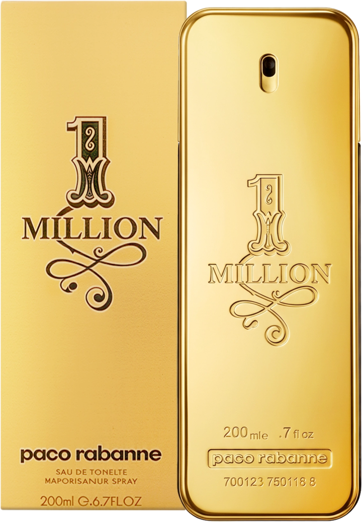 PACO Rabanne, 1 Million, Woda toaletowa dla mężczyzn, 200 ml
