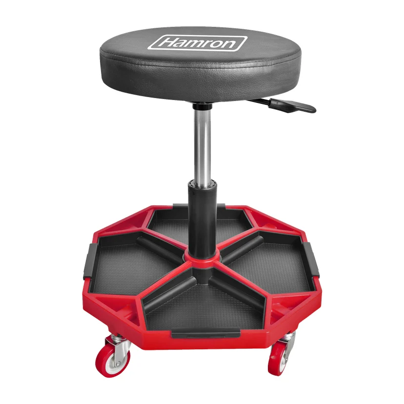 Taboret roboczy na kółkach 40-54 cm Hamron