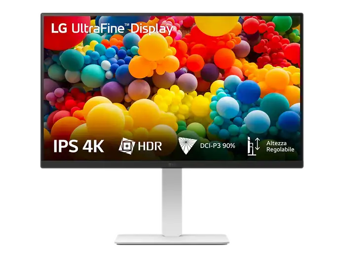 Monitor LG UltraFine 27US550-W 27 UHD 4K IPS HDR10 Czarno-biały