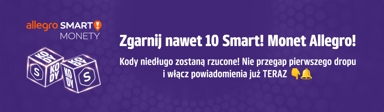 Do wygrania 10 DARMOWYCH SMART! MONET allegro przez 4 dni - PAYBACK